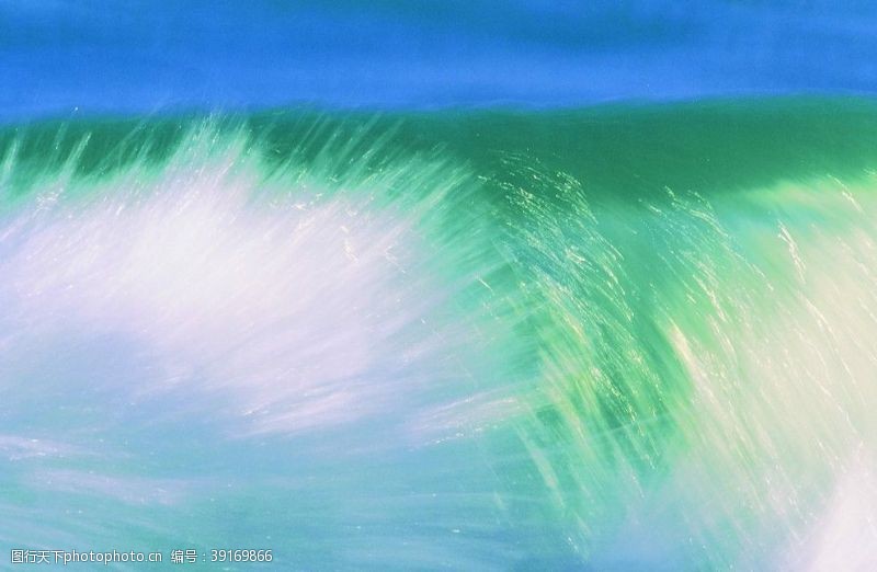 蓝色的波浪大海的海浪图片