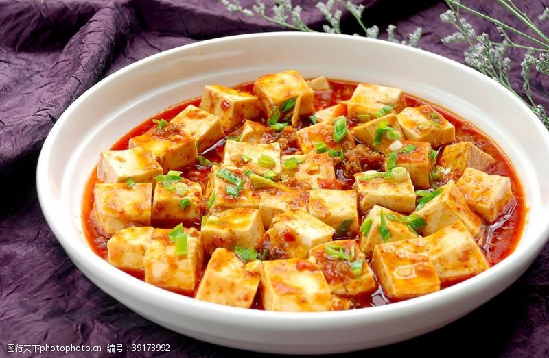 餐饮文化饮食文化麻婆豆腐图片