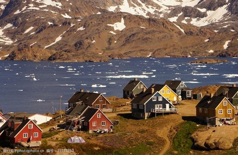 明清风格格陵兰岛图片