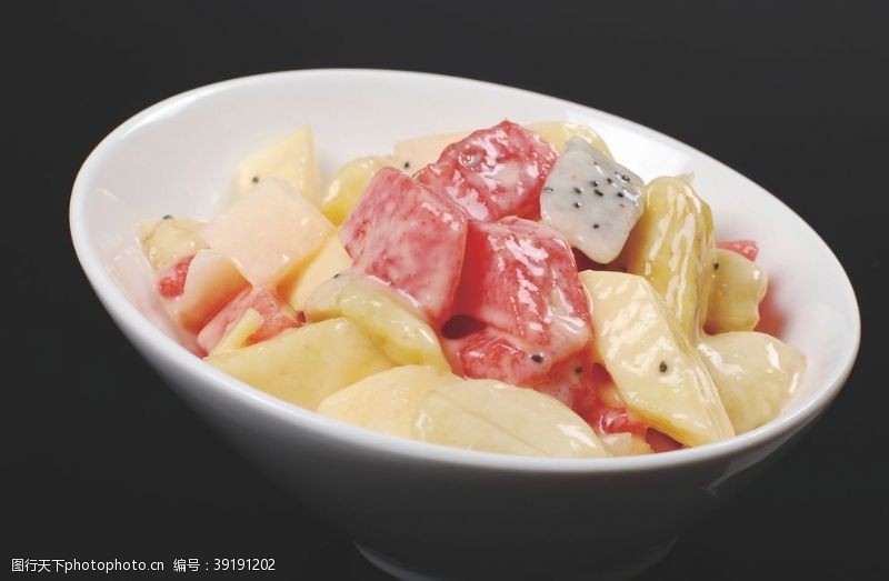 韩国菜谱水果沙拉图片