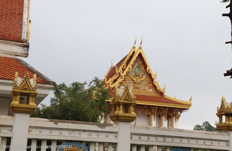 洛阳白马寺缅甸风格佛殿图片