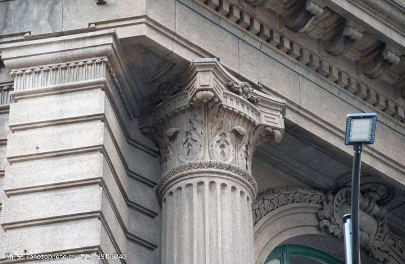 邮政局邮政博物馆古建筑欧式雕花元素图片