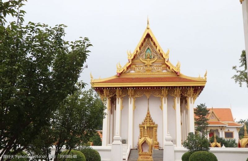 洛阳白马寺缅甸风格佛殿图片