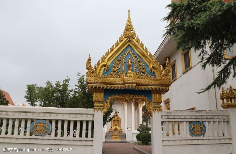 洛阳白马寺泰国风格佛殿图片