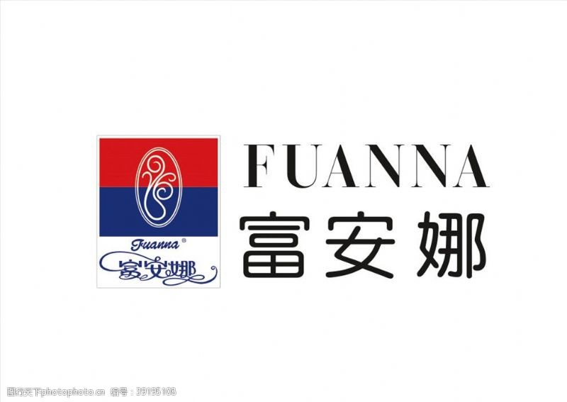 品牌家居富安娜家纺logo标志图片