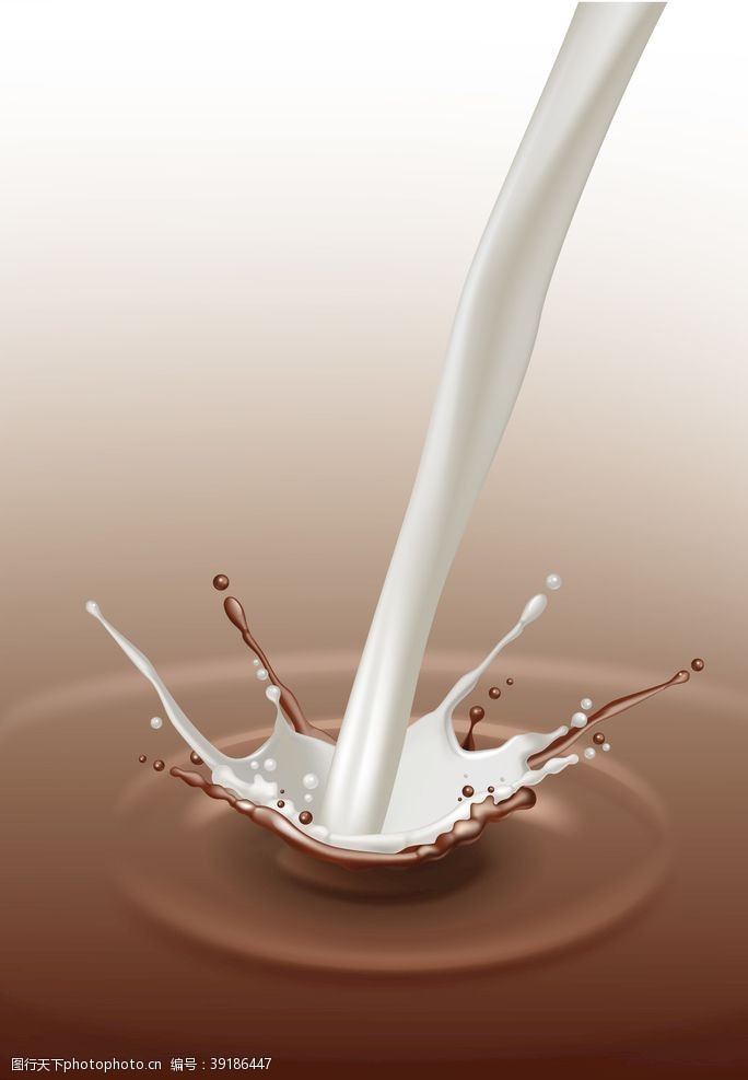 易拉宝巧克力牛奶图片
