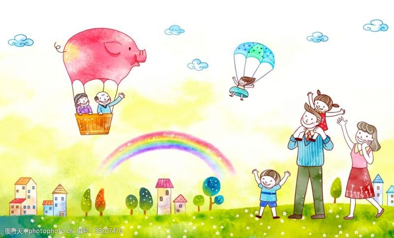 幼儿园文艺汇演儿童节主题画图片