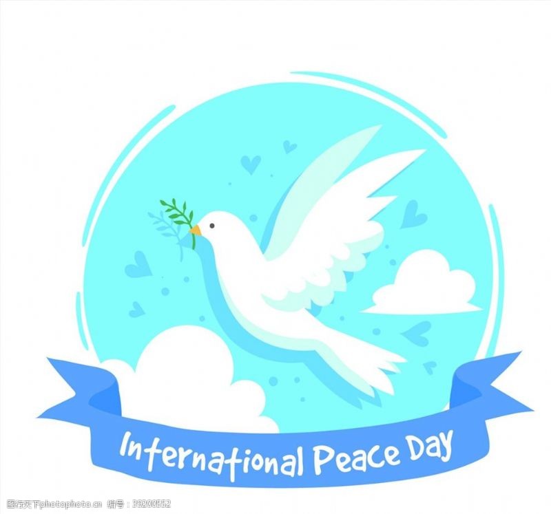 高清白鸽国际和平日白鸽图片