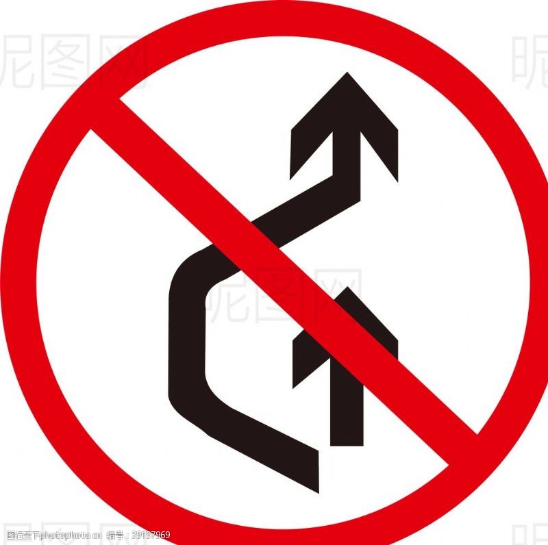摩托车图标禁止超车图片