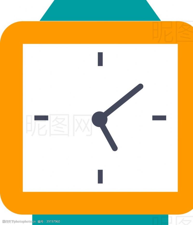 时间标志设计钟表图片