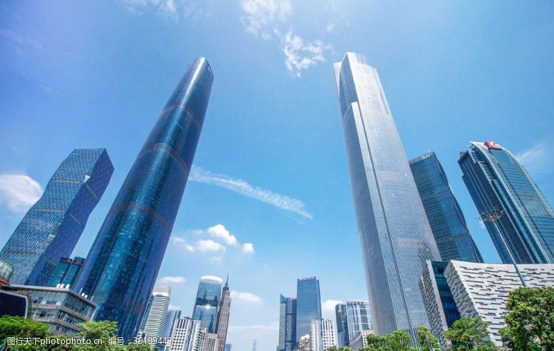 美国都市广州国际金融中心图片