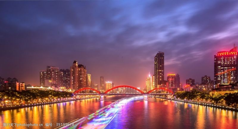 海伦广州解放桥图片