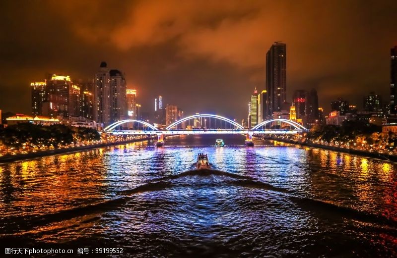 猎德大桥珠江图片