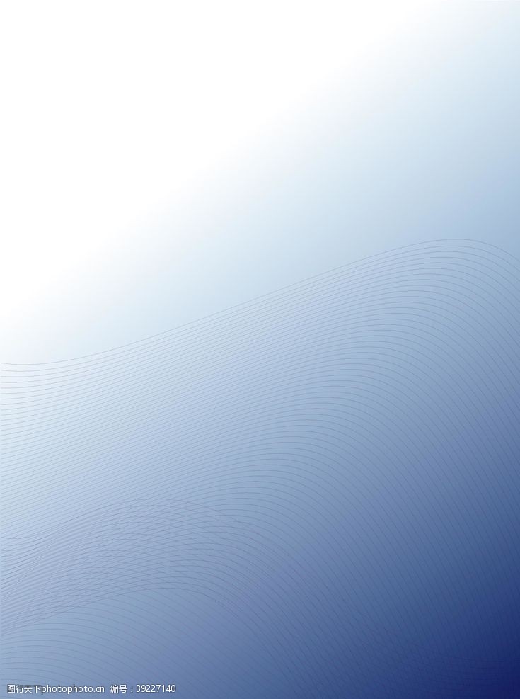 风景ppt封面科技感线条蓝白图片