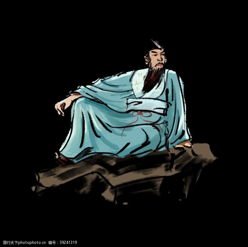 中医历史古代人物图片