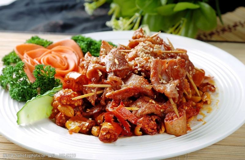 饮食文化韩式香烤肉图片
