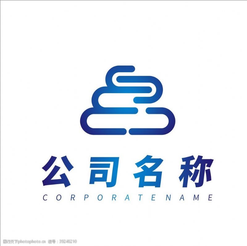 自媒体互联网公司logo设计图片