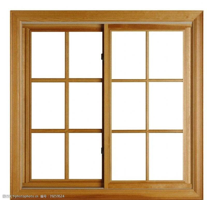 木窗花门窗图片