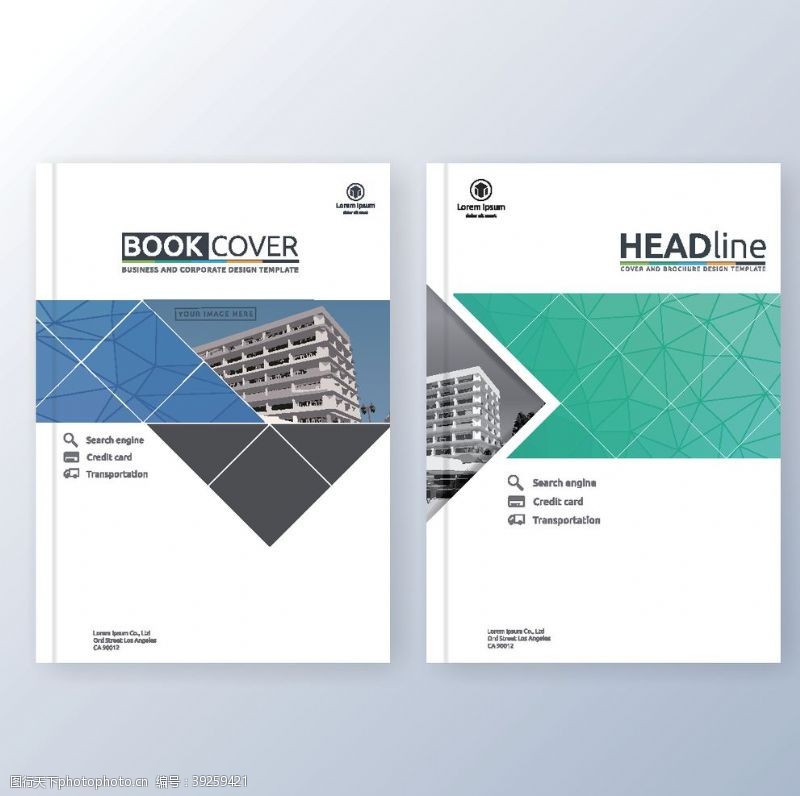 建筑封面设计企业画册封面图片