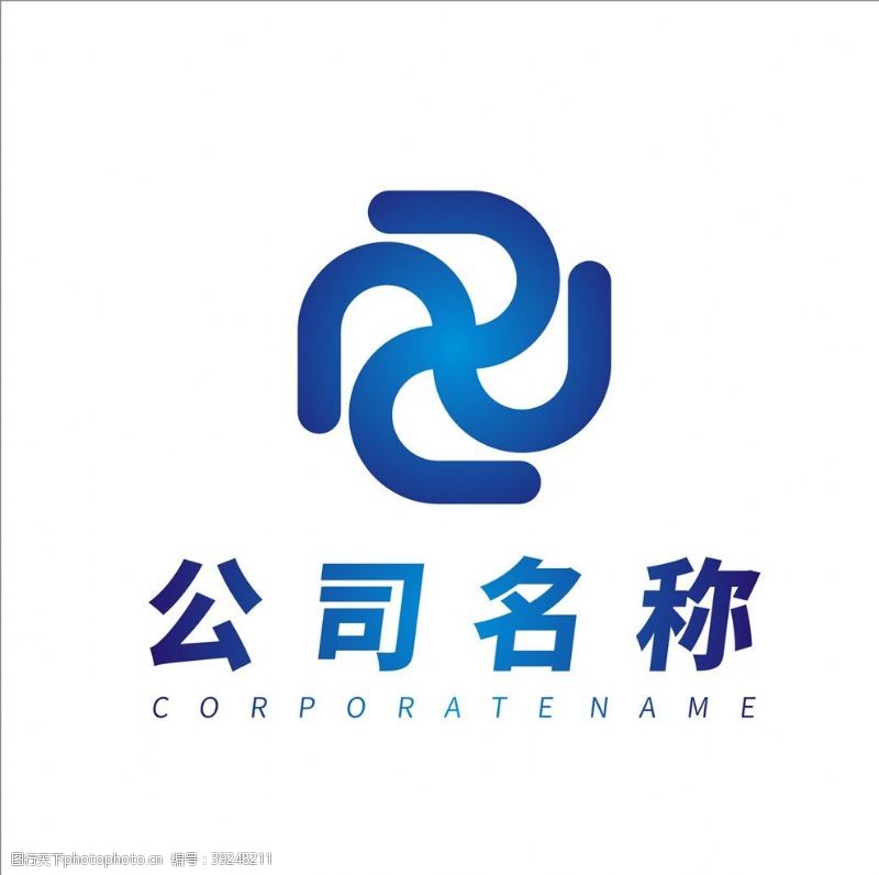 自媒体商务公司logo设计图片
