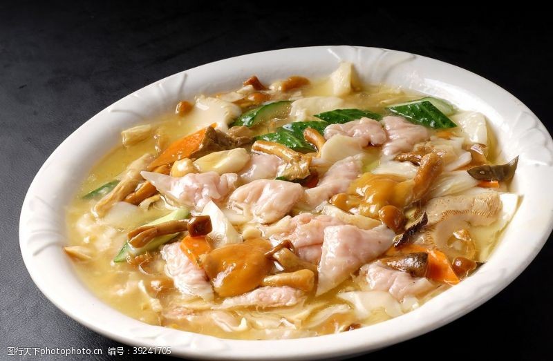 餐饮文化山珍鱼皮饺图片