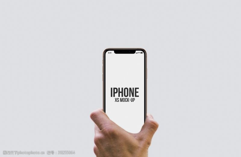 苹果iphone手抓iPhoneX样机图片