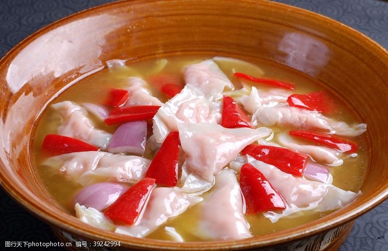 美食文化鲜鱿鱼饺图片