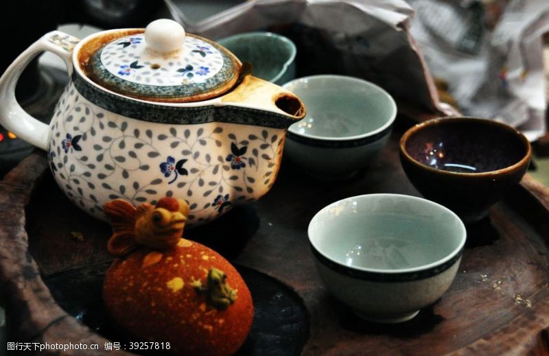 铁壶茶艺图片