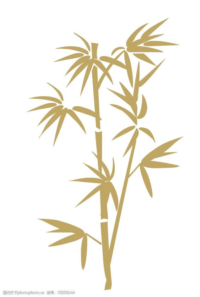 富贵竹元素传统风格竹子图片