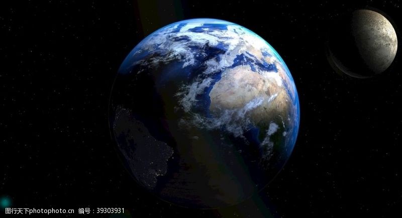 曙光地球星球图片