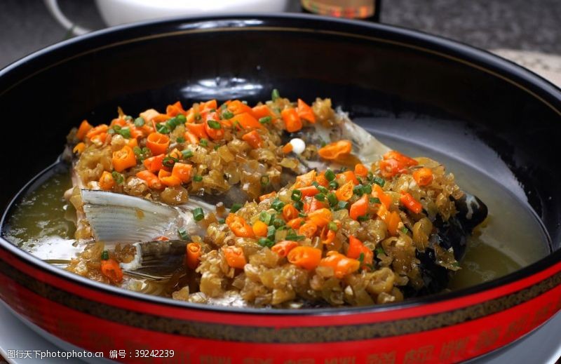 饮食文化海山椒鱼头王图片