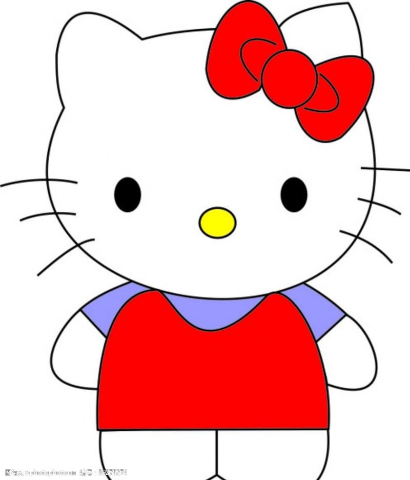 俏皮哈喽kitty卡通图片