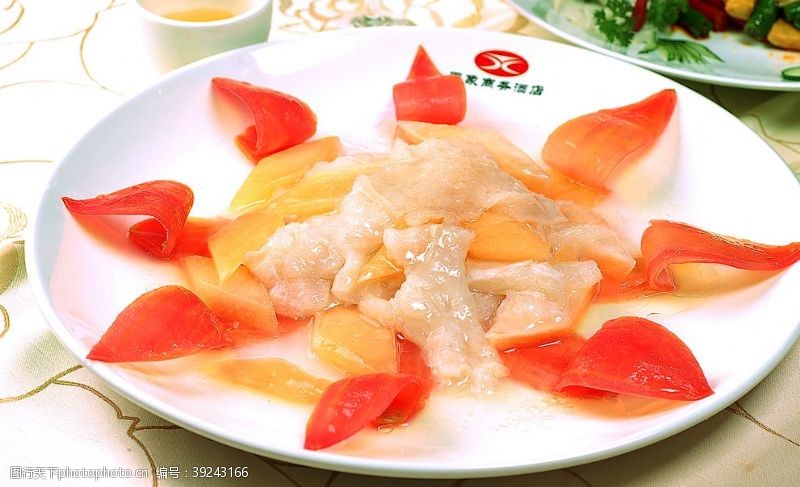 烩饭海报木瓜烩鱼肚图片