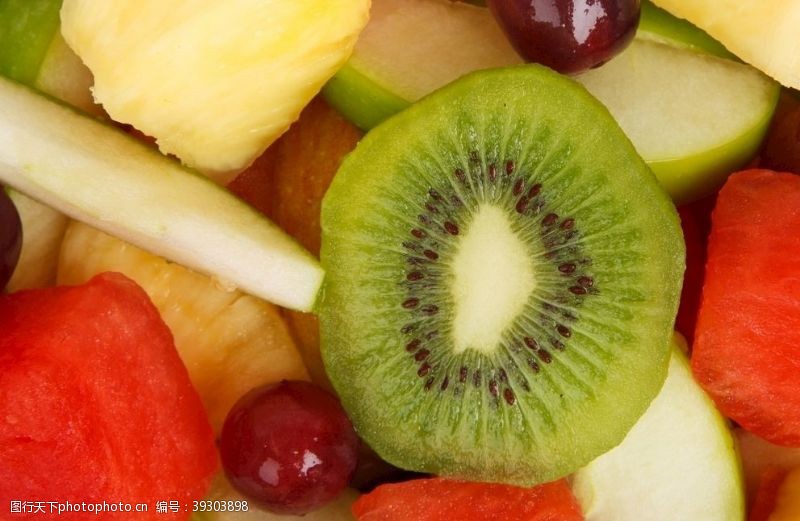 夏季蔬菜水果背景图片
