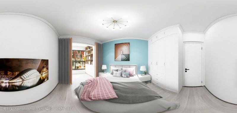 卧室3d效果图卧室图片