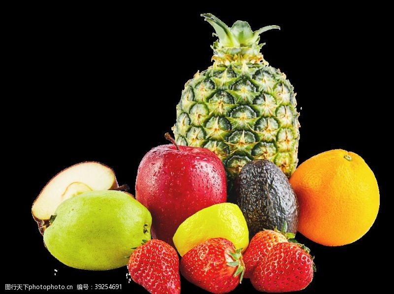 创意果蔬春夏新鲜的水果丰富水果季图片