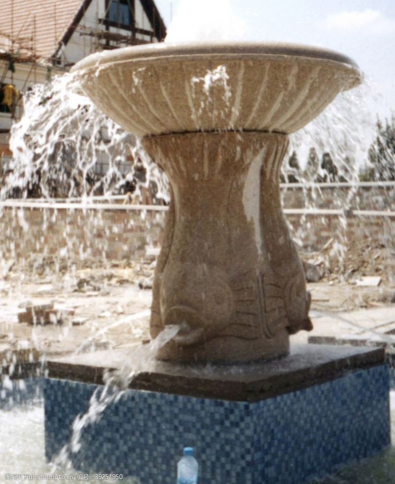 喷泉喷水池图片