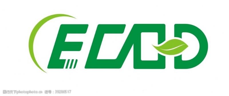 绿色英文标志环保绿色logo图片