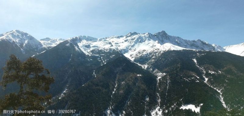 雪梅梅里雪山风景图片