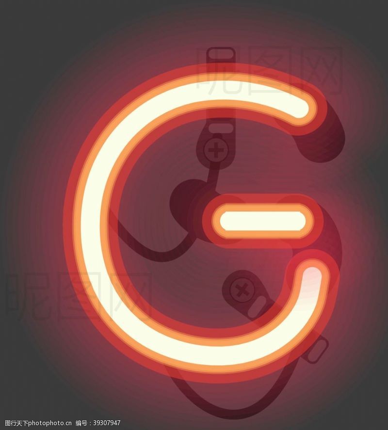 英文标志字母G图片