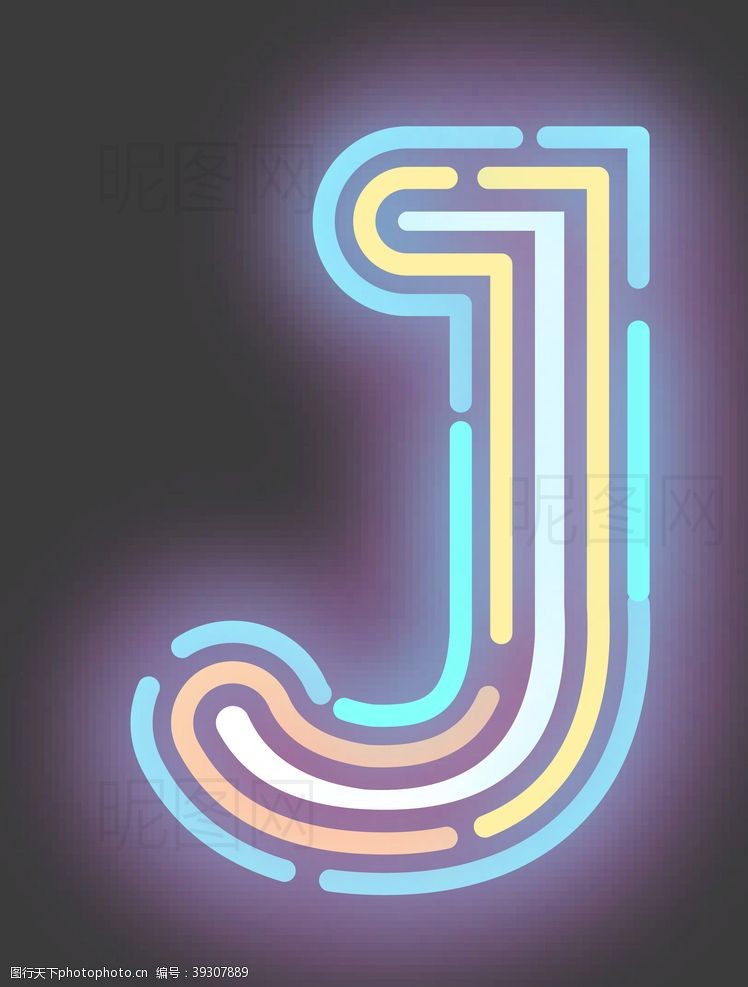 英文字母图标字母J图片