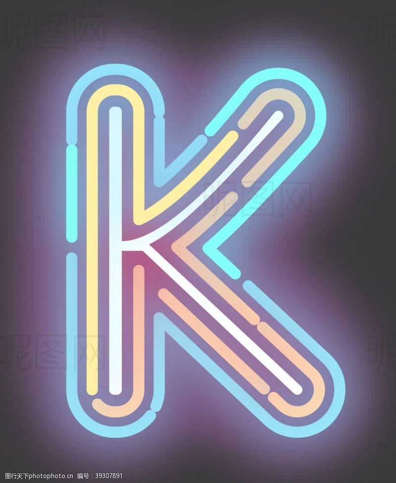 英文字母图标字母K图片