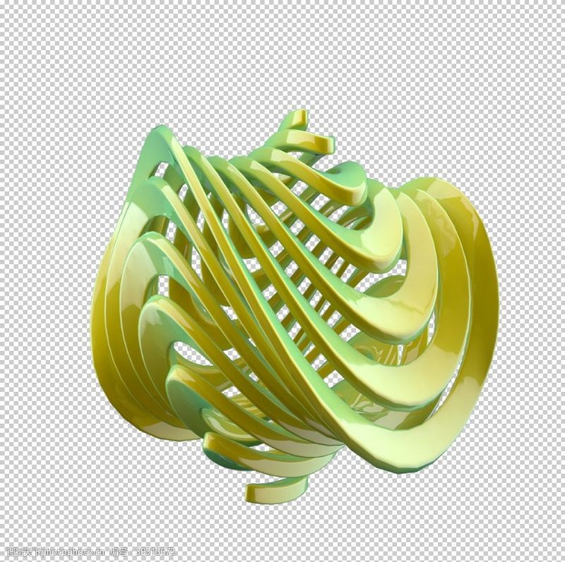 抽象素材素材3D模型图片