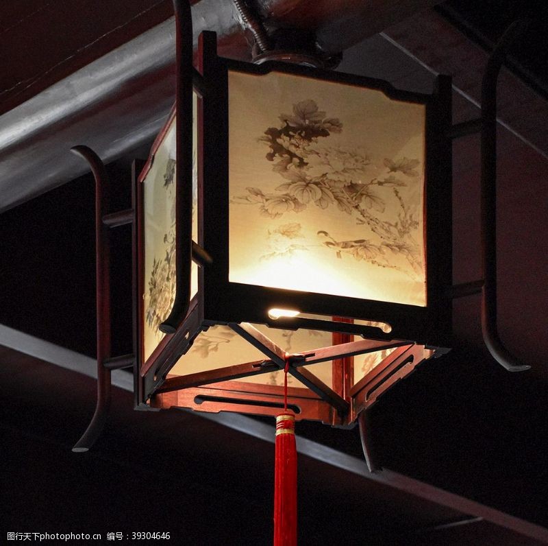 中国传统文化古风灯笼图片