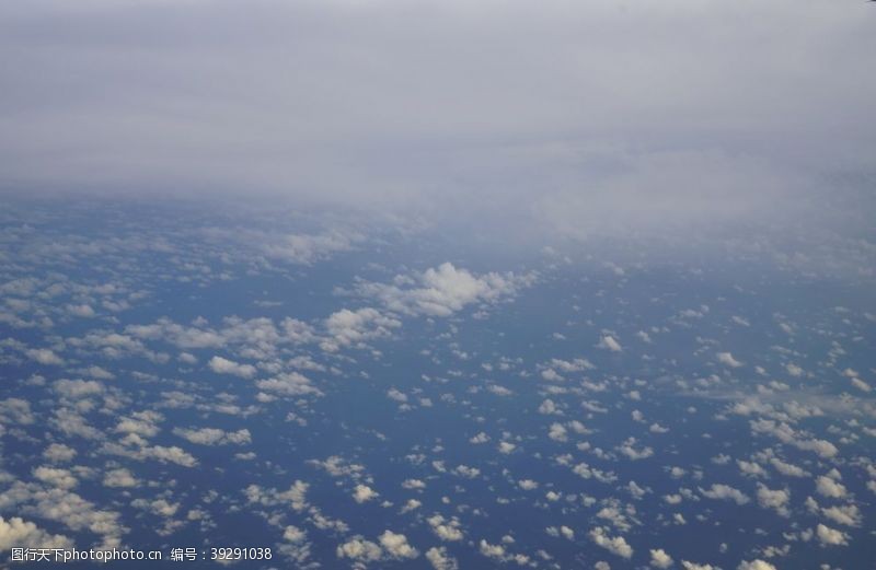 昆明机场蓝天白云天空图片
