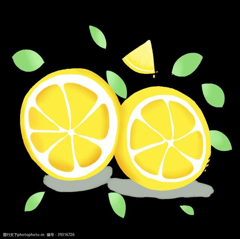 柠檬宣传单柠檬茶图片