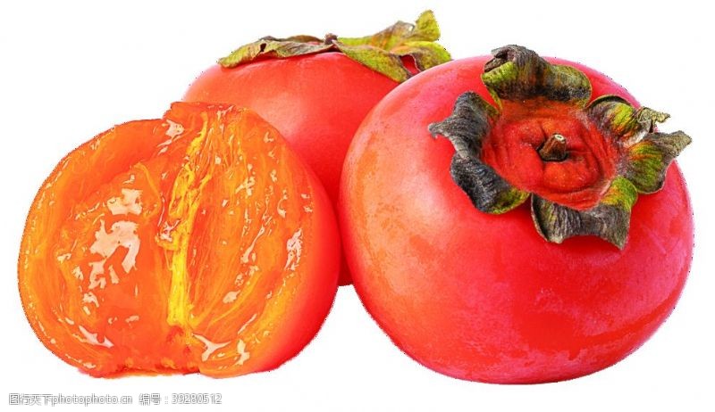 水果广告柿子分层文件图片
