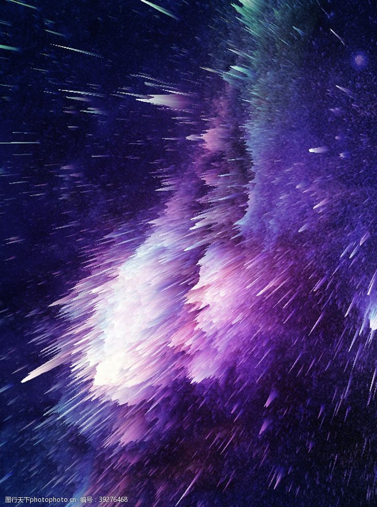 大气宇宙星空背景紫色科技感炫酷背景vr图片
