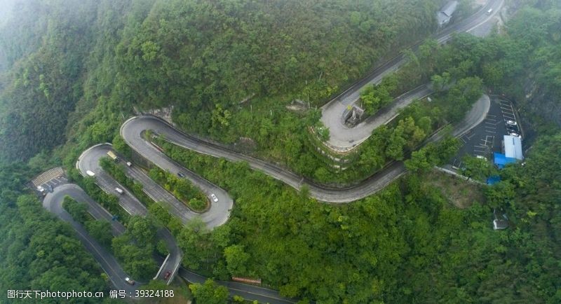 立交桥矮寨盘山公路图片