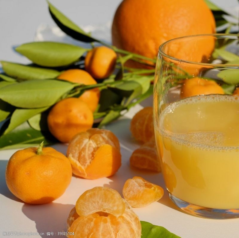 水果广告橙汁图片